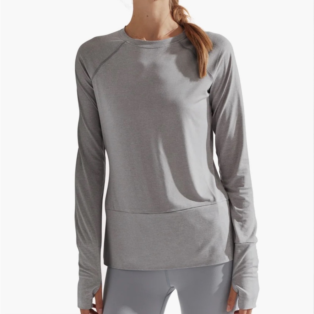 Varley Clara Long Sleeve in Cream